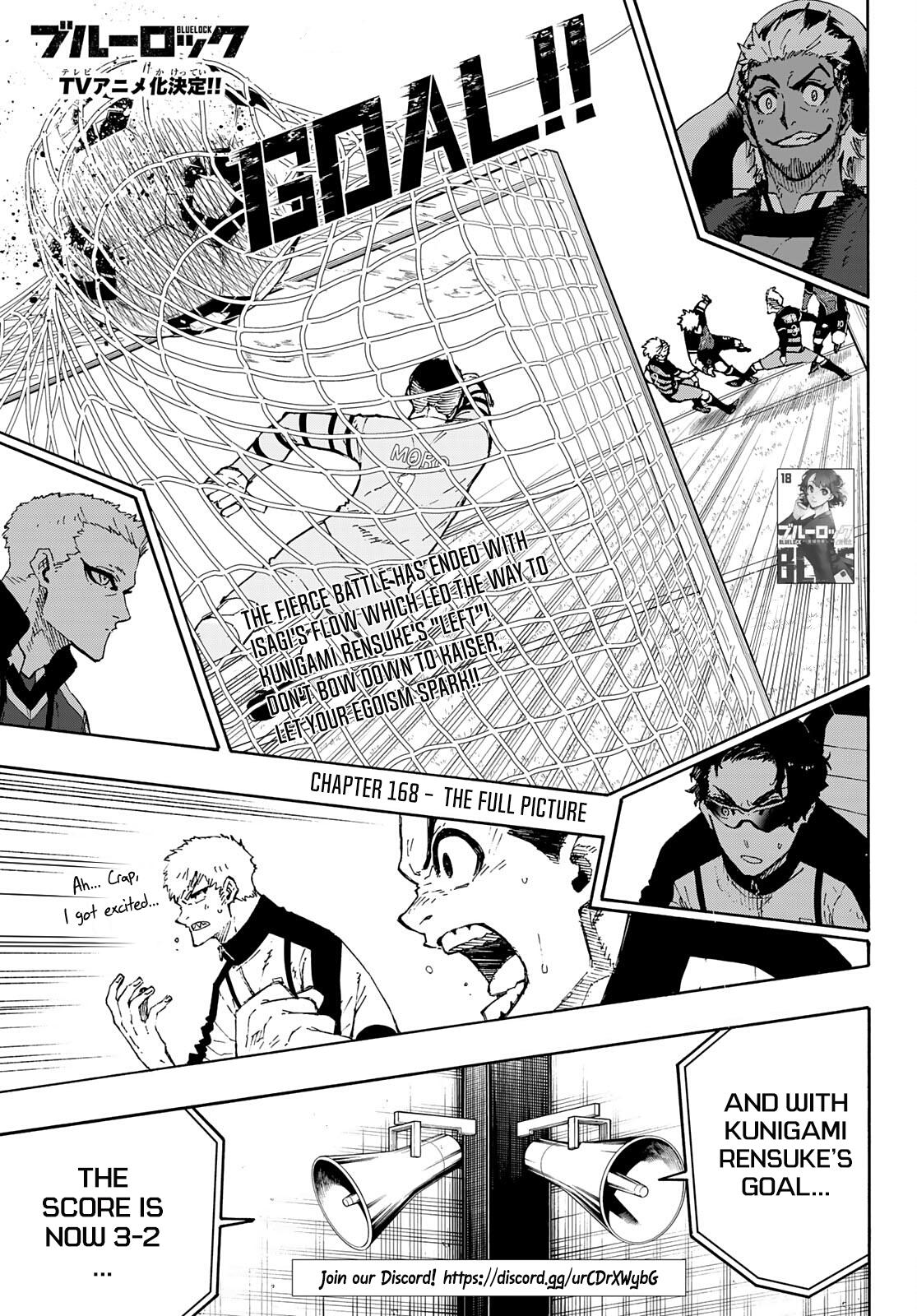 Blue Lock, Chapter 168 2 image 2 452
