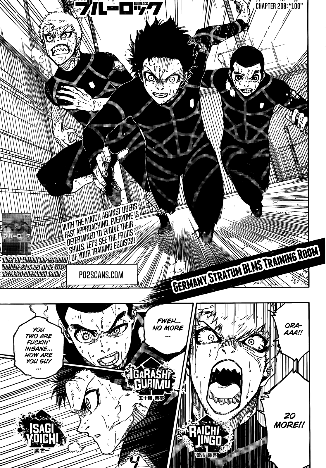 Blue Lock, Chapter 208 2 image 2 491