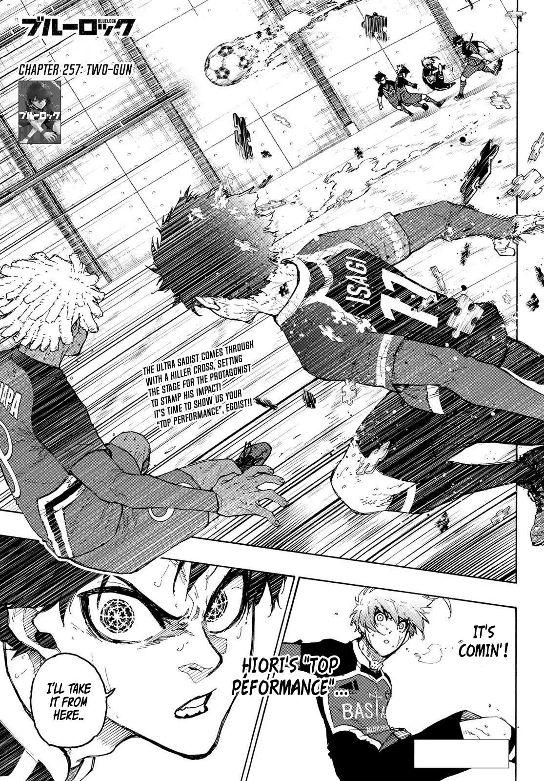 Blue Lock, Chapter 257 1 1 1