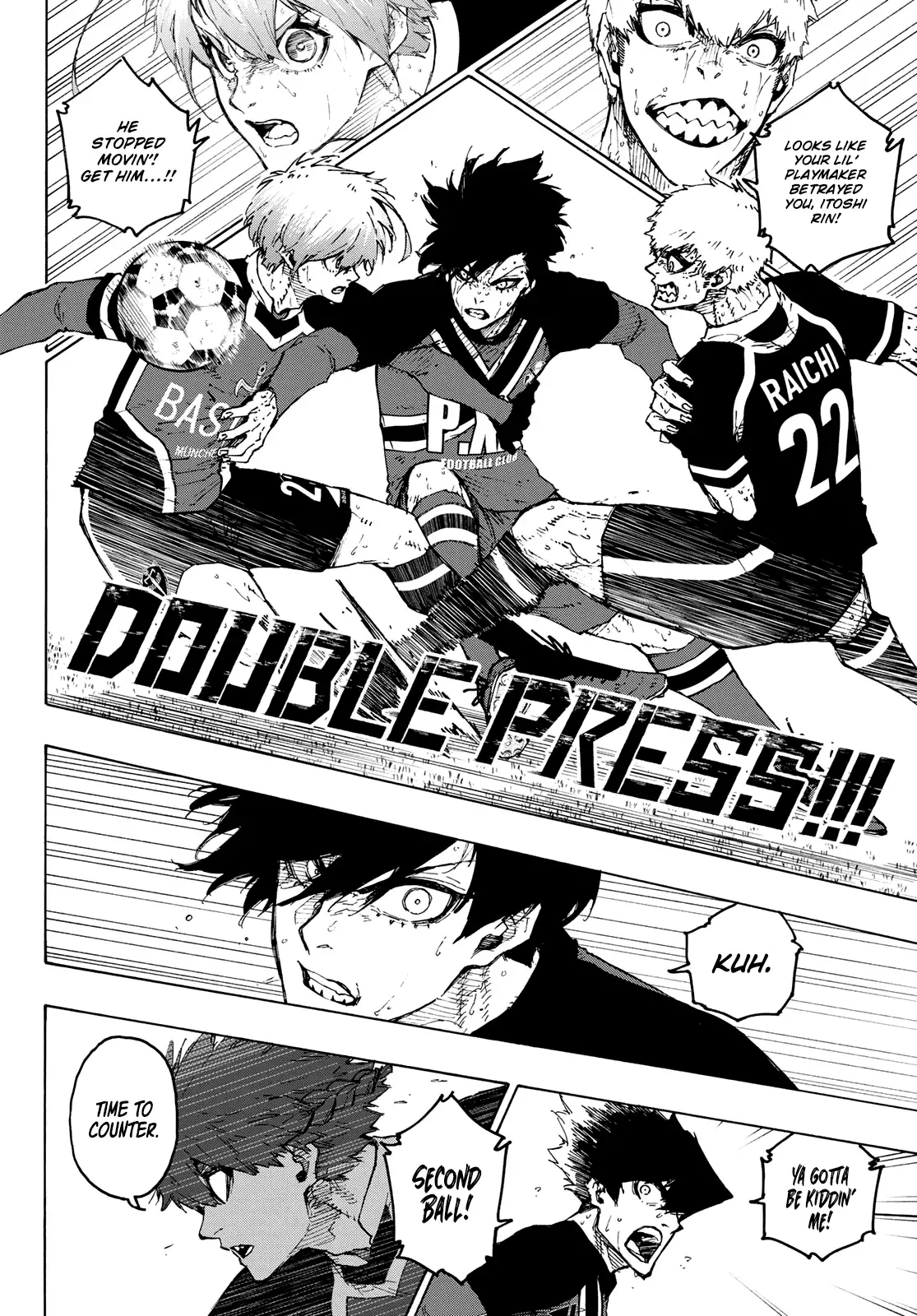 Blue Lock, Chapter 259 8 8 Read Blue Lock Manga Online ch 259