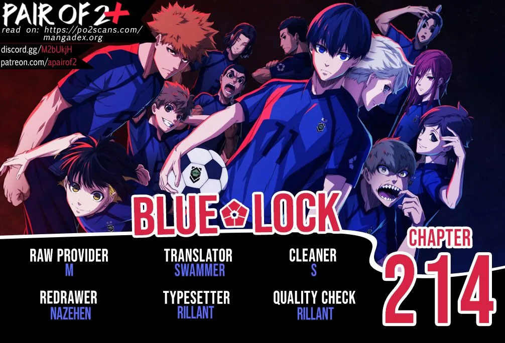 Blue Lock, Chapter 214 1 image 1 479
