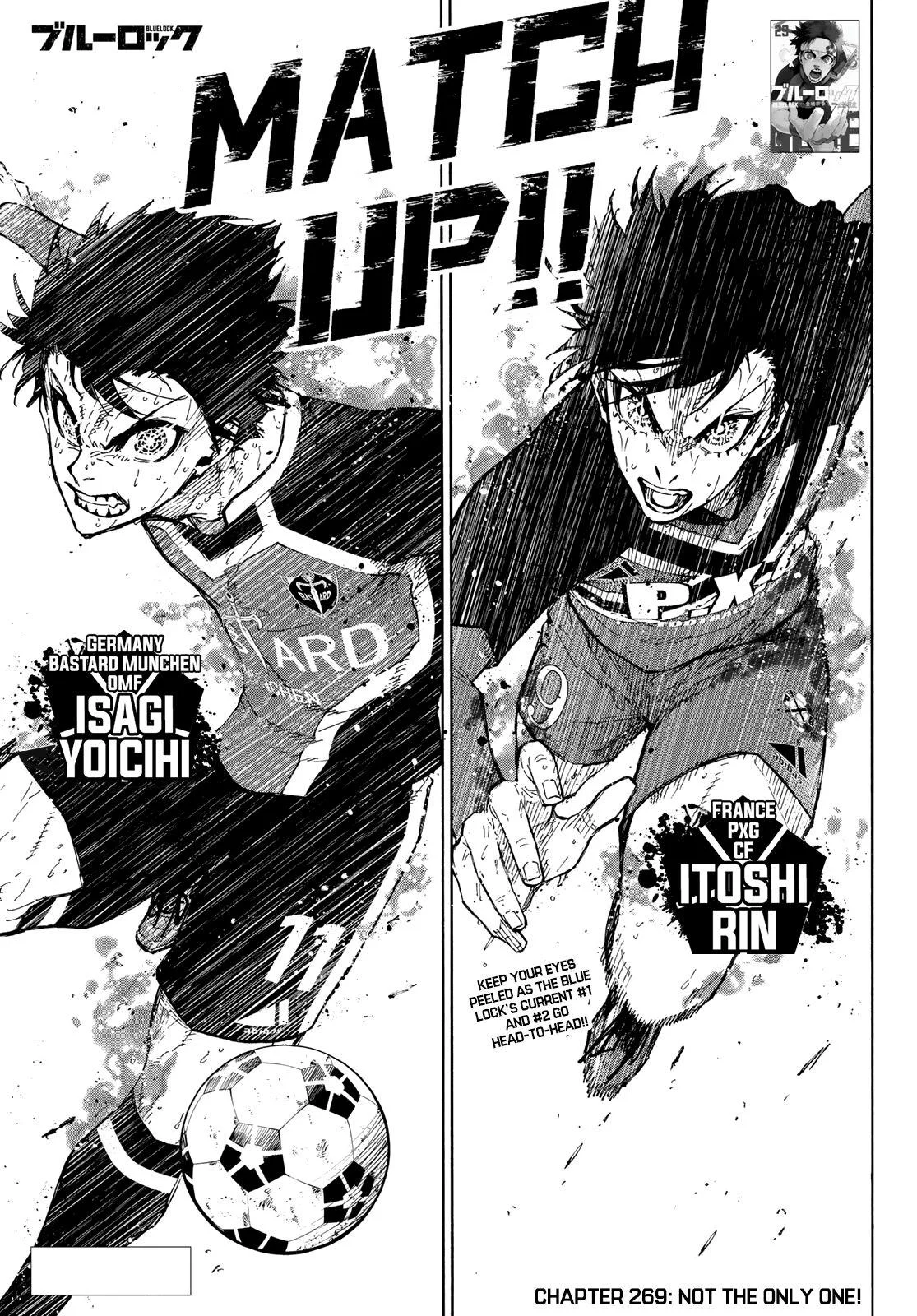 Blue Lock, Chapter 269 1 1 Read Blue Lock Manga Online ch 269