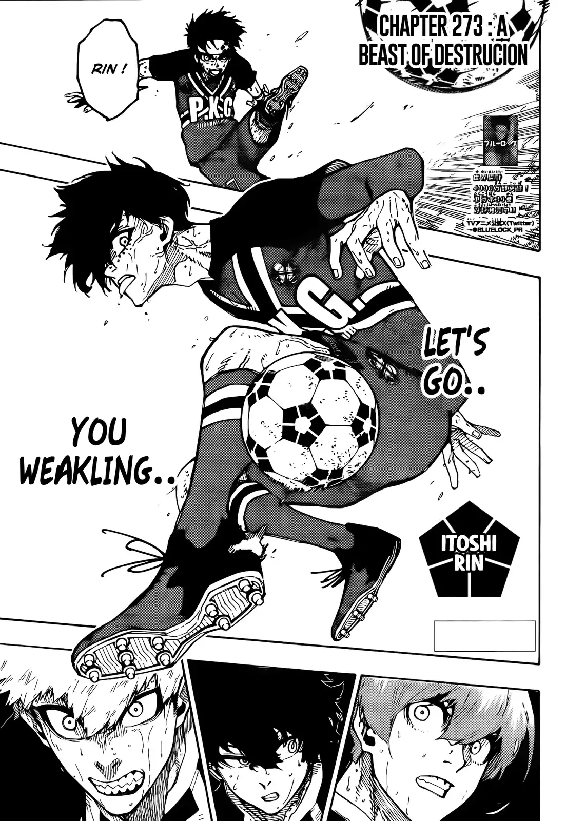 Blue Lock, Chapter 273 1 1 Read Blue Lock Manga Online ch 273