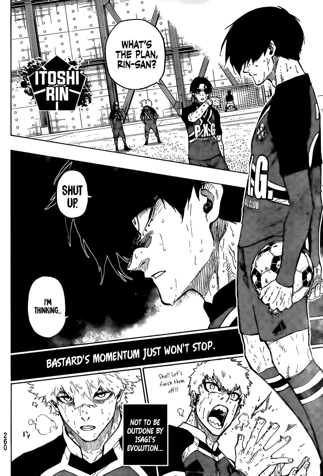 Blue Lock, Chapter 268 6 6 Read Blue Lock Manga Online ch 268