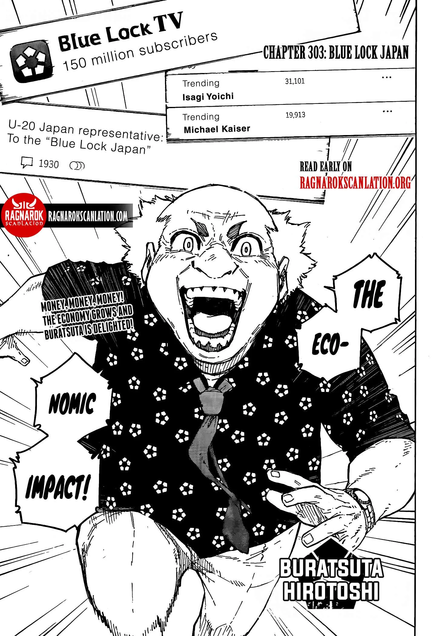 Blue Lock, Chapter 303 1 1 8